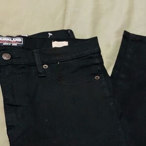 Kirkland Signature Women's Black Skinny Jeans